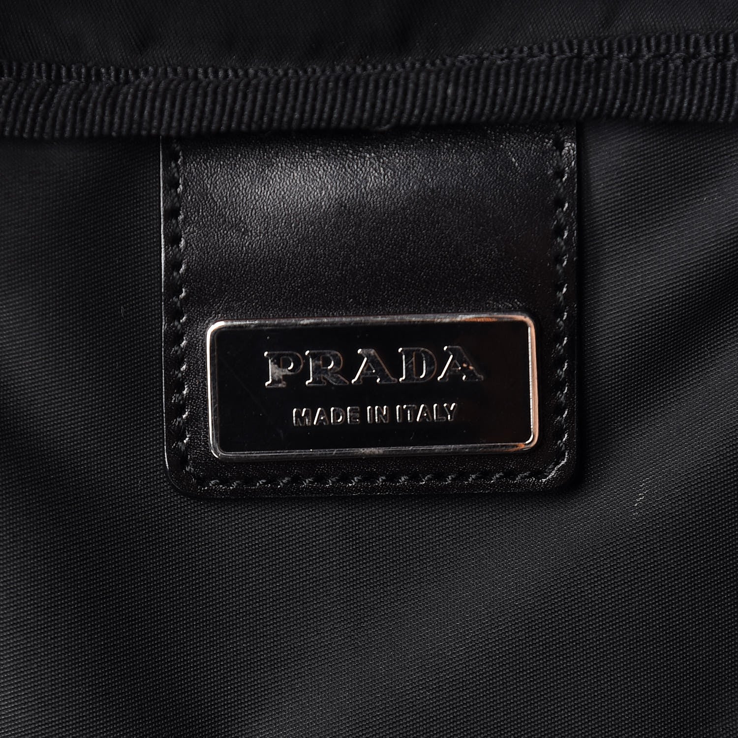 Prada Tessuto Nylon Weekender Black 6 of 13