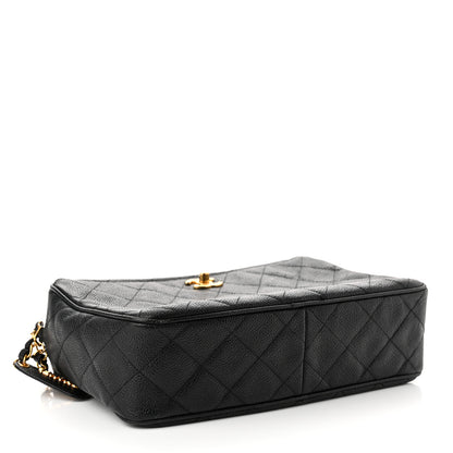 Chanel Caviar Quilted Camera Case Black 3 of 11