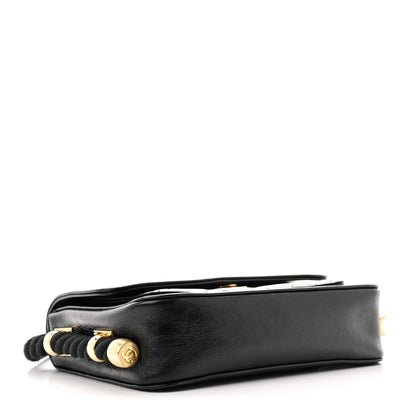 Chanel Crumpled Calfskin En Vogue Rope Flap Black 4 of 10