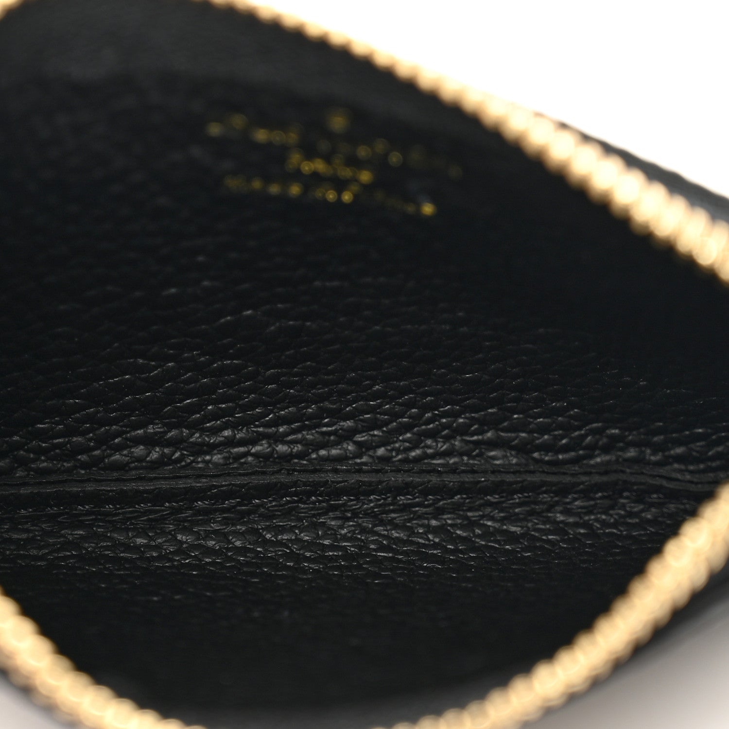 Louis Vuitton Empreinte Monogram Giant Key Pouch Black Beige 5 of 7
