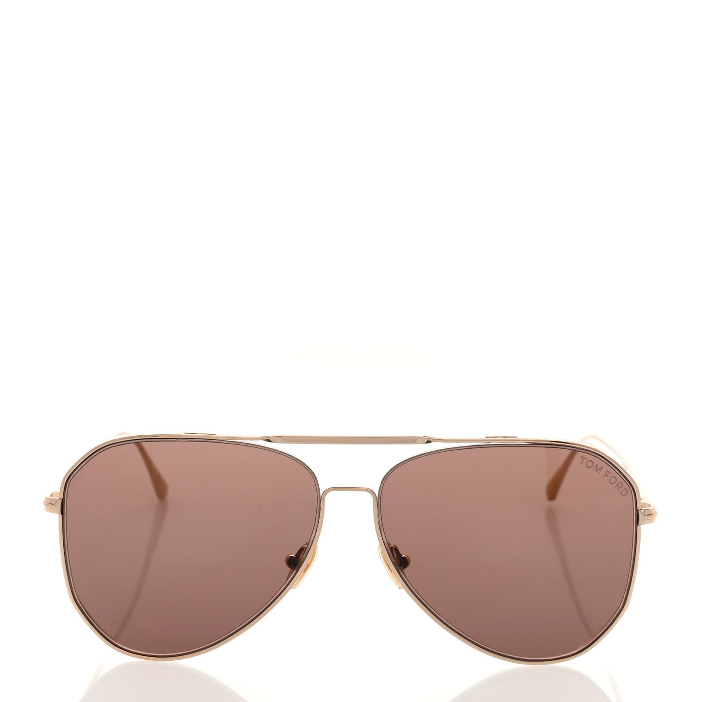 Metal Charles-02 Aviator Sunglasses TF853 Gold