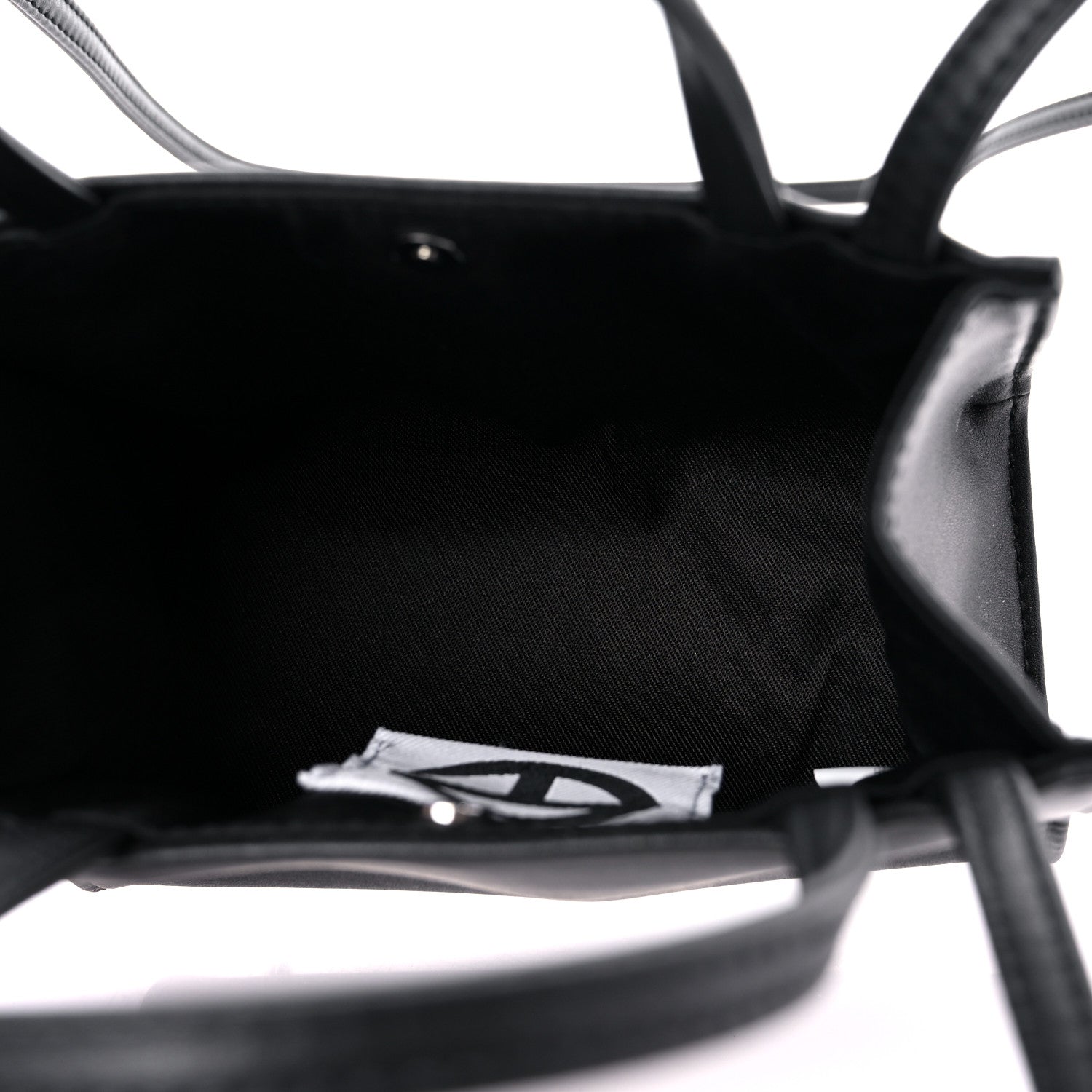 Telfar Vegan Leather Small Shopping Bag Black 5 of 14