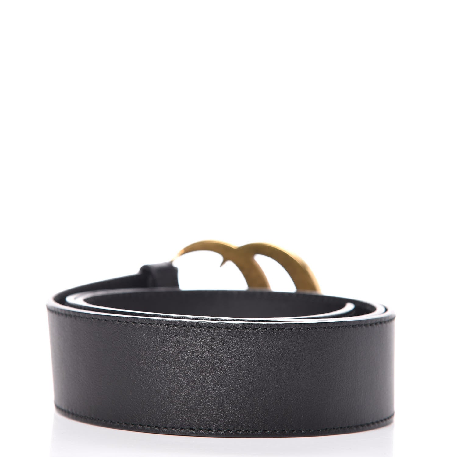 Gucci Calfskin Double G 40mm Belt 85 34 Black 3 of 7