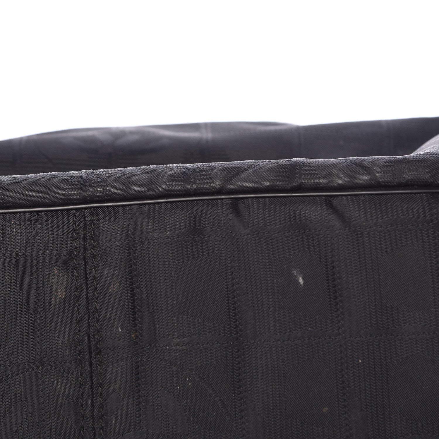 Chanel Nylon Large Travel Tote Black 11 of 12