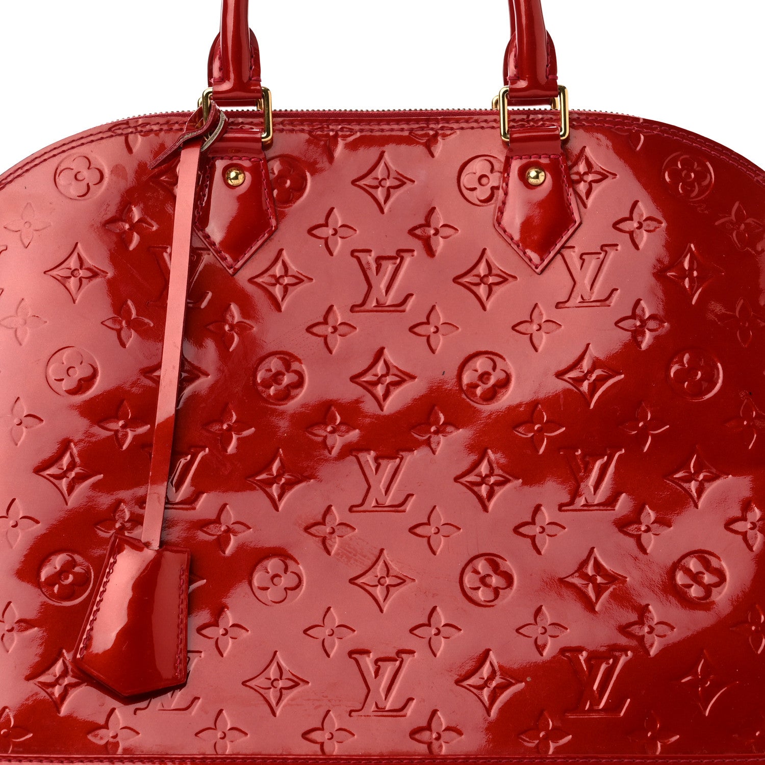 Louis Vuitton Vernis Alma GM Pomme D'Amour 7 of 10