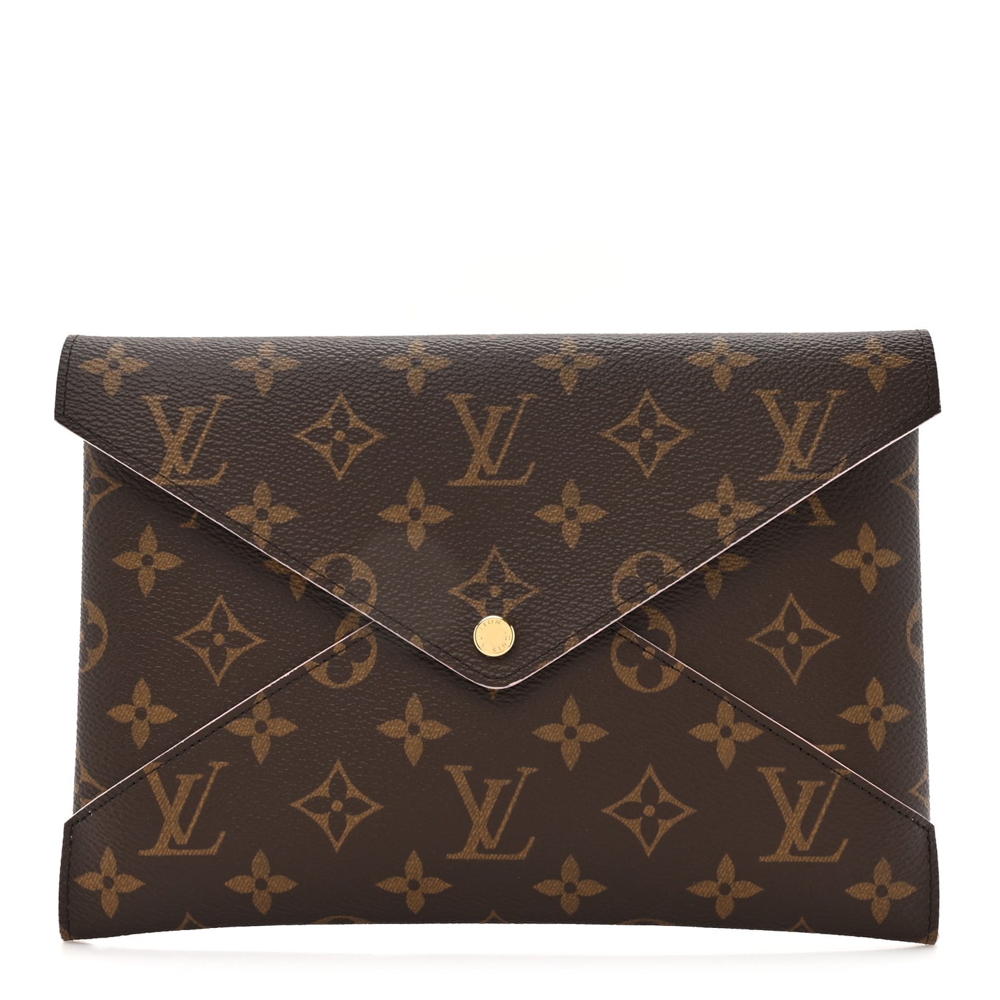 Monogram Large Kirigami Pochette Insert Rose Ballerine