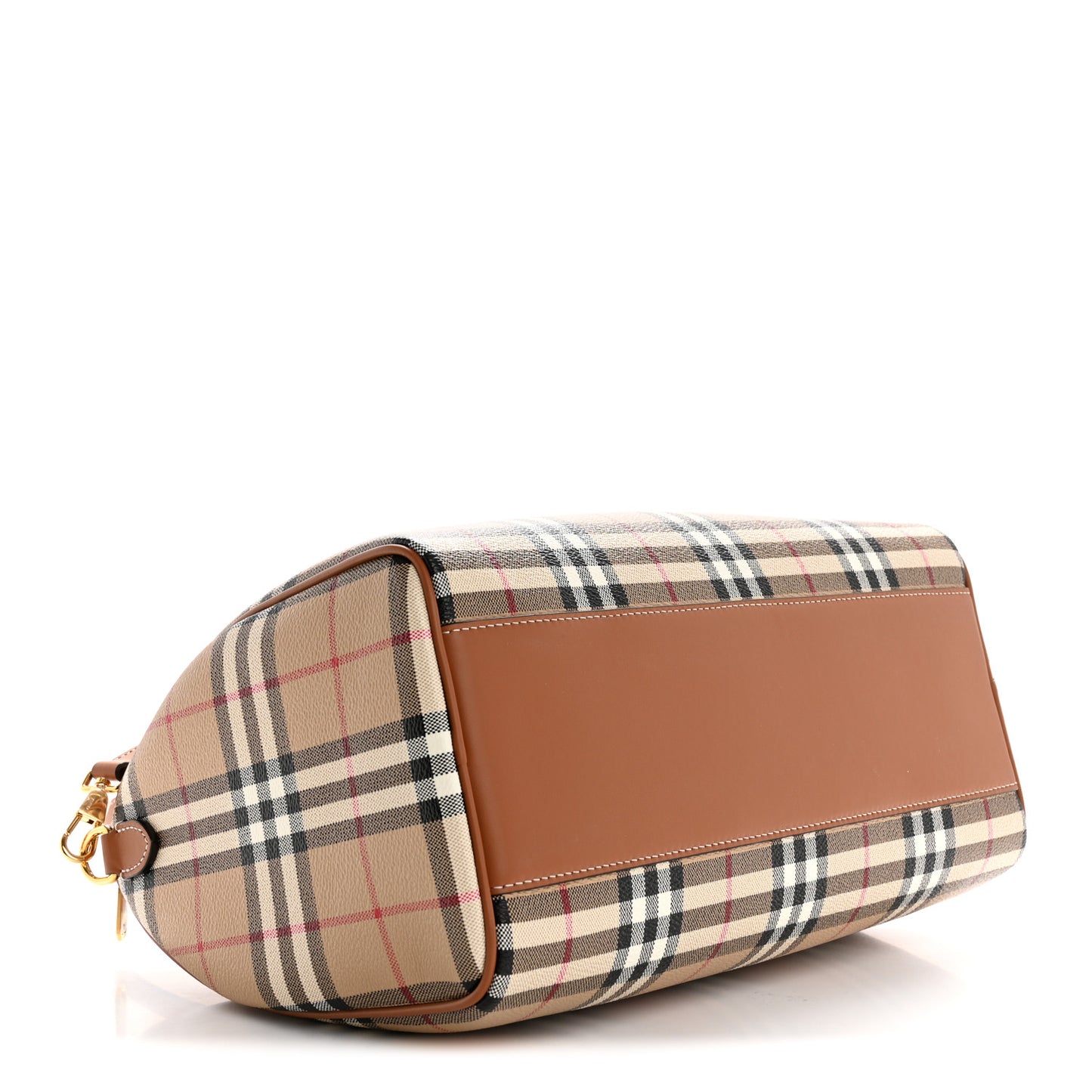 Horseferry Check Medium Bowling Bag Tan