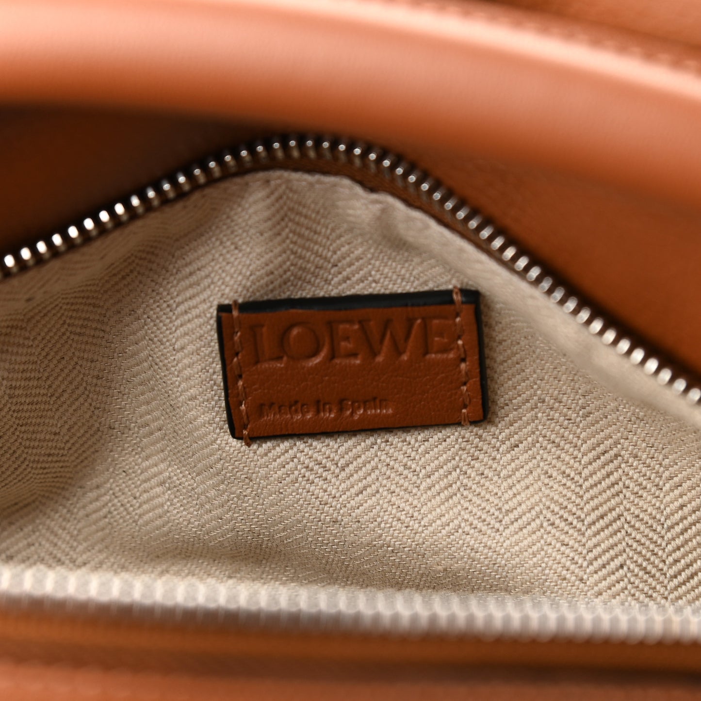 Calfskin Medium Puzzle Bag Tan