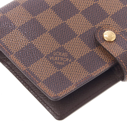 Louis Vuitton Damier Ebene Small Ring Agenda Cover 5 of 7