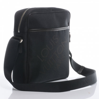 Louis Vuitton Damier Geant Citadin Messenger Black 3 of 7