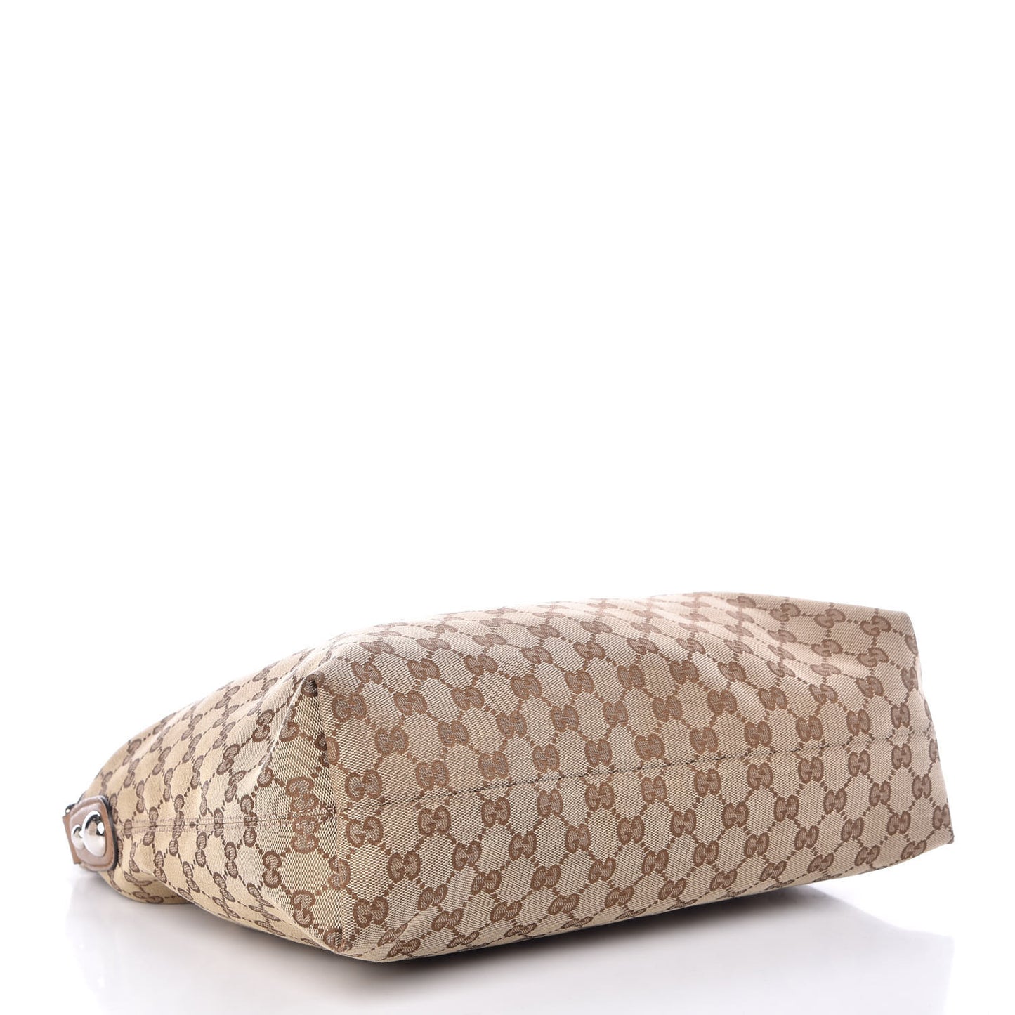 Monogram Medium Icon Bit Hobo Light Cuir