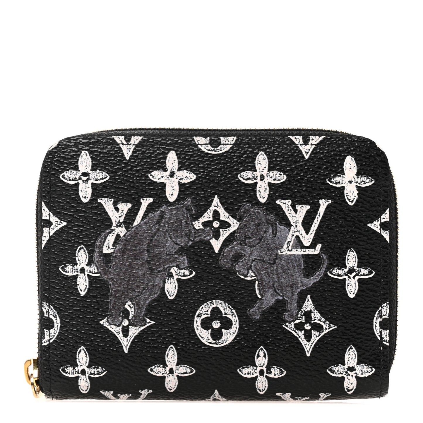 Catogram Zippy Coin Purse Black
