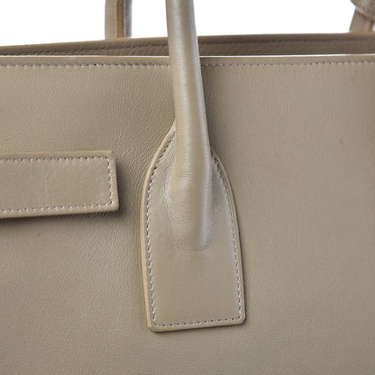 Saint Laurent Calfskin Small Sac De Jour Beige 13 of 19