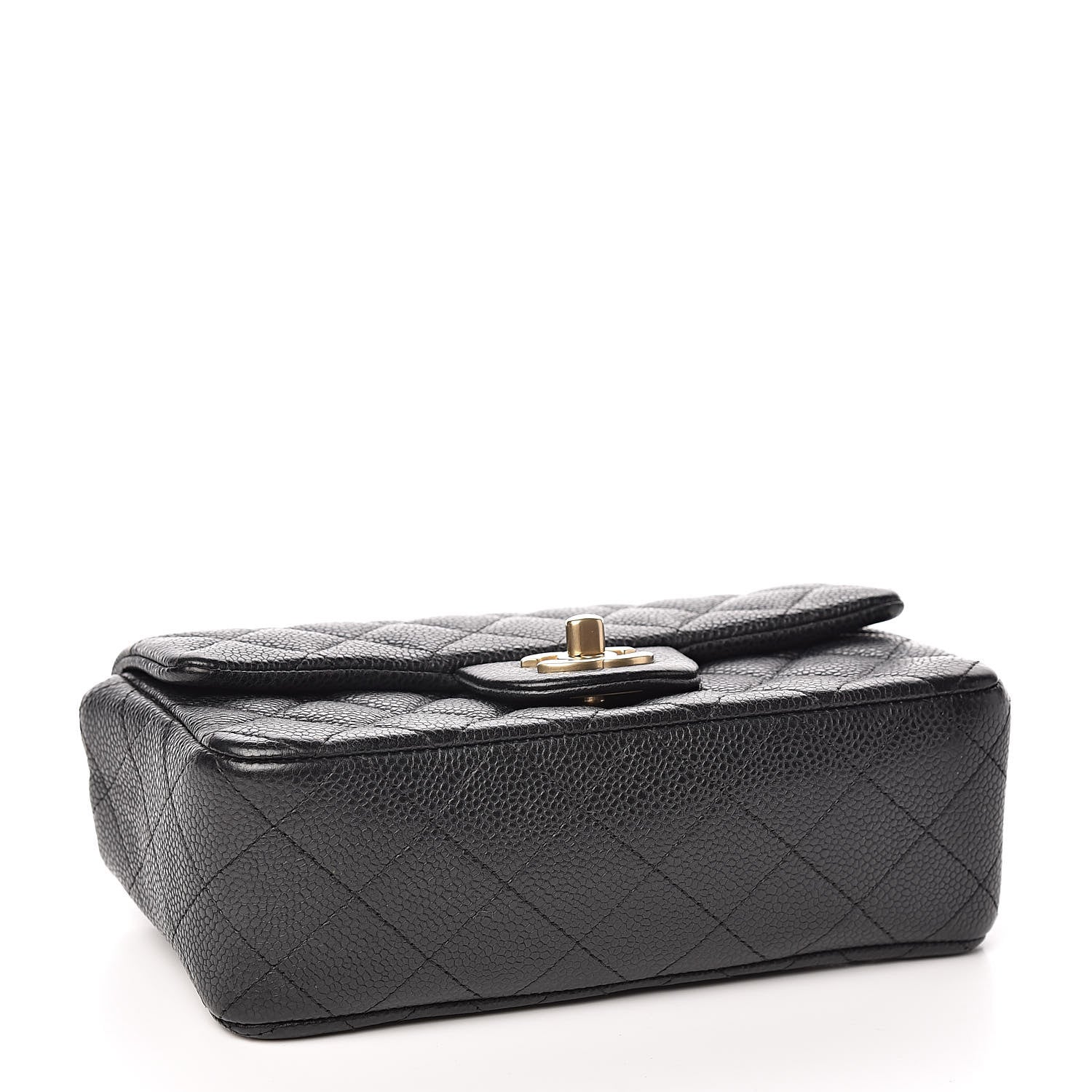 Chanel Caviar Quilted Mini Rectangular Flap Black 4 of 10