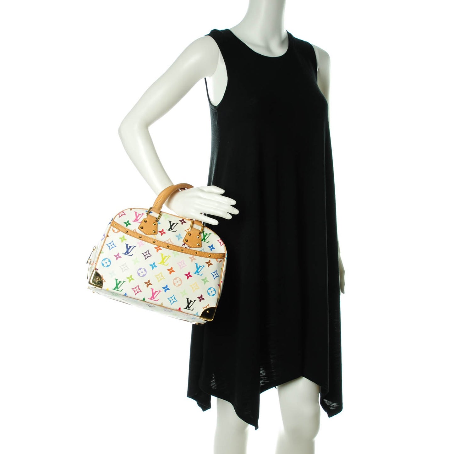 Monogram Multicolor Trouville White