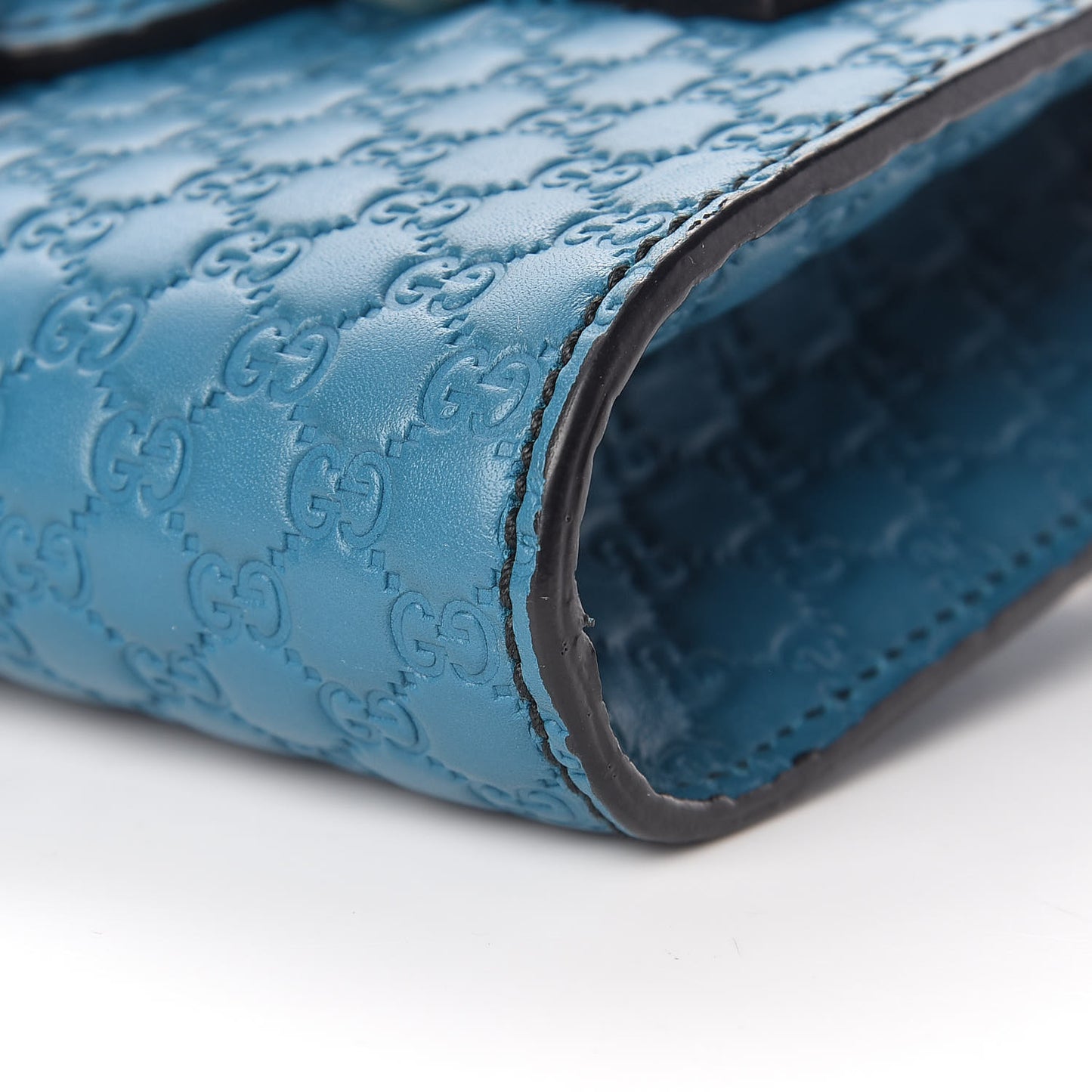 Microguccissima Mini Emily Shoulder Bag Deep Cobalt