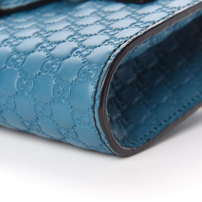 Gucci Microguccissima Mini Emily Shoulder Bag Deep Cobalt 10 of 11