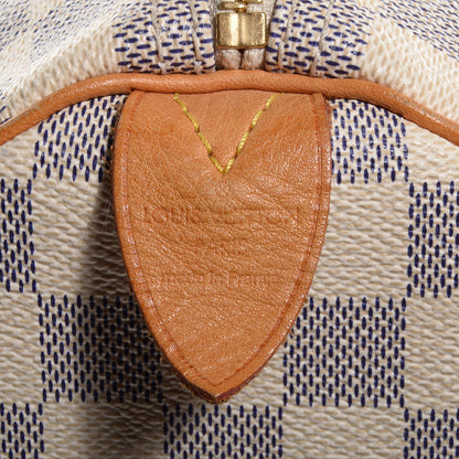 Louis Vuitton Damier Azur Speedy 30 7 of 7