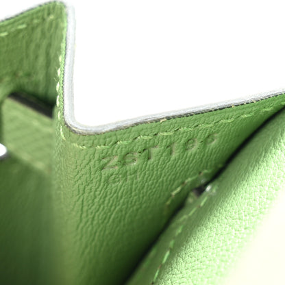 Hermes Epsom Birkin Sellier 25 Vert Criquet 6 of 11