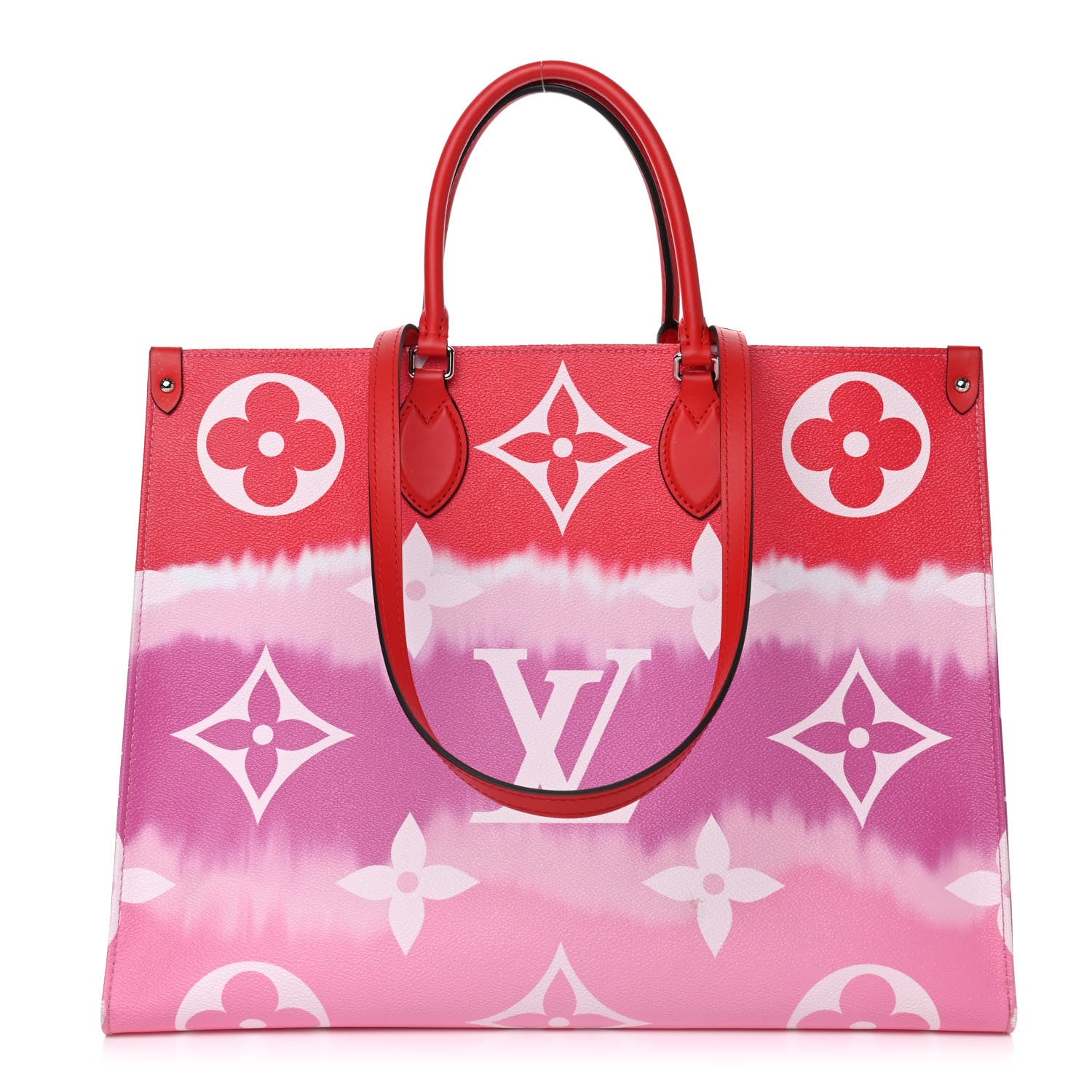 Louis Vuitton Monogram Escale Onthego GM Rouge 1 of 15