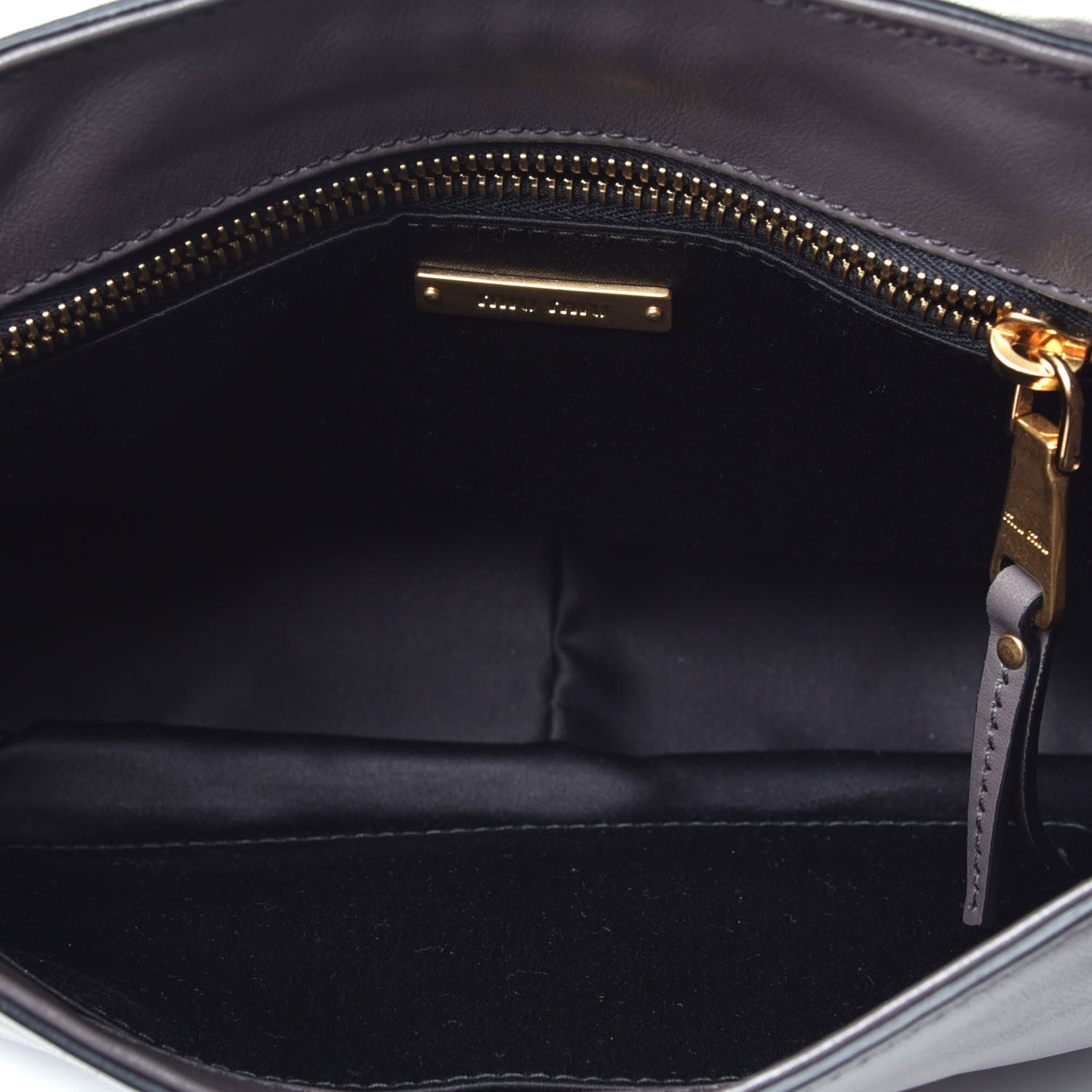 Miu Miu Grace Lux Shoulder Bag Fumo 6 of 10