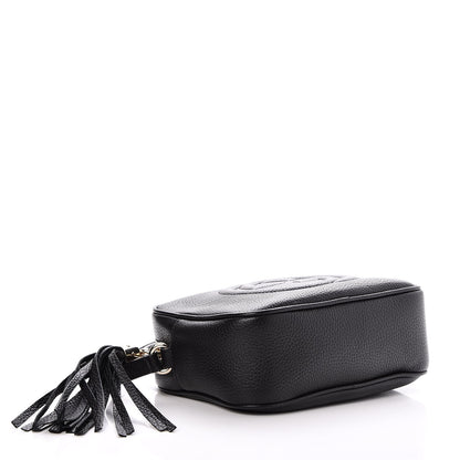 Gucci Pebbled Calfskin Small Soho Disco Bag Black 4 of 7