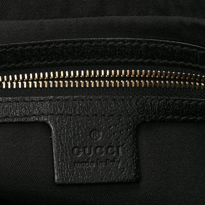 Gucci Monogram Medium Charmy Hobo Black 6 of 10