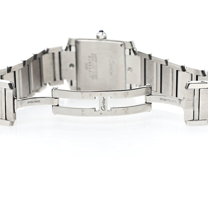 Cartier Stainless Steel 25mm Tank Francaise Quartz Watch 6 of 6