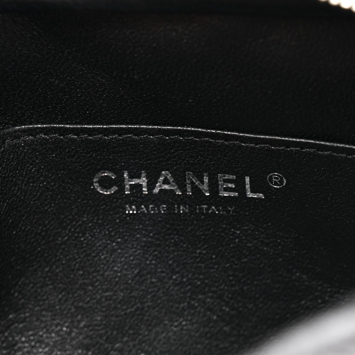 Lambskin Quilted Small Camera Case Black