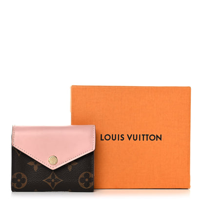 Louis Vuitton Monogram Zoe Wallet Rose Ballerine 13 of 13