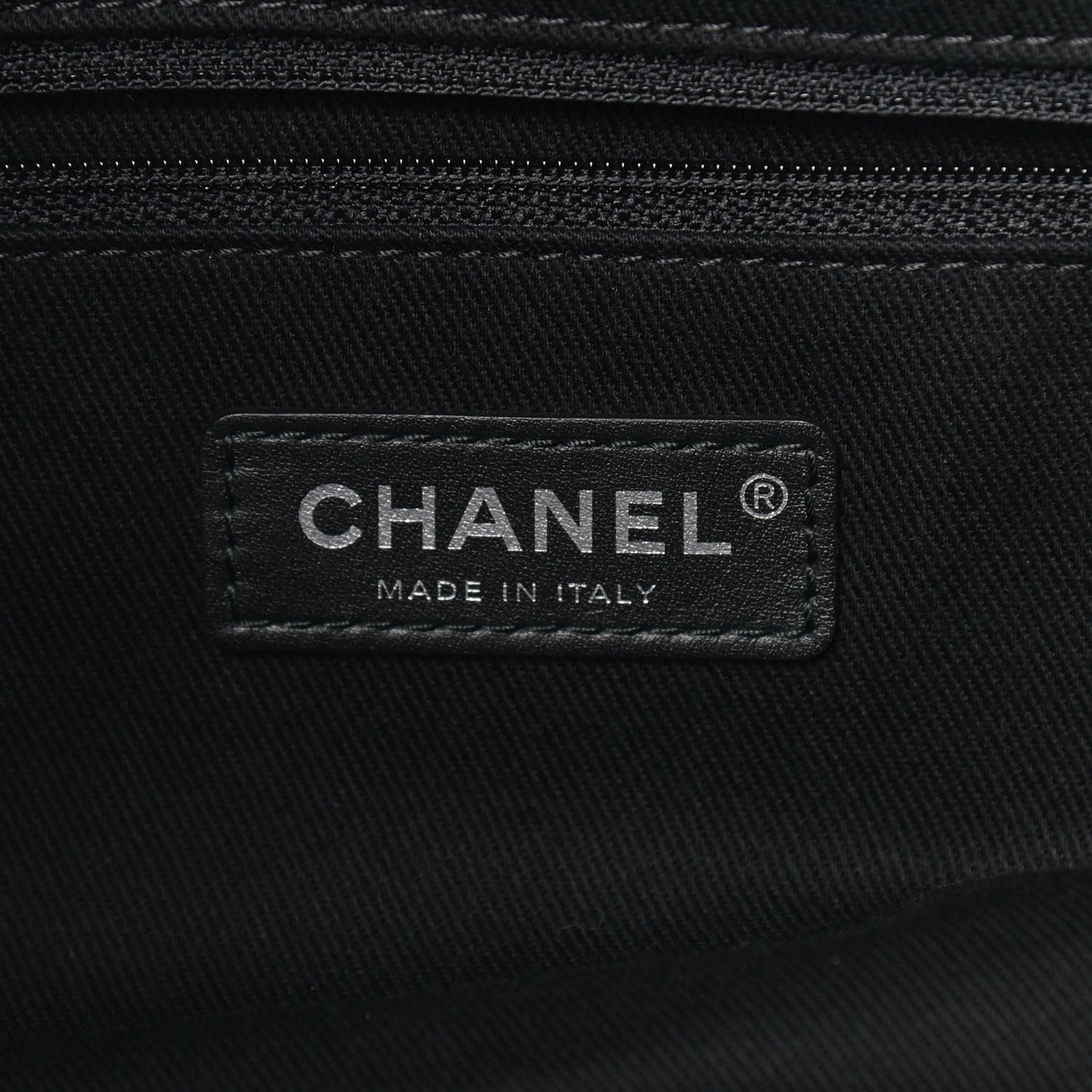 Canvas Extra Large Double Face Shopping Tote Black