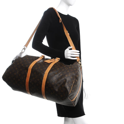 Louis Vuitton Monogram Keepall Bandouliere 55 2 of 21