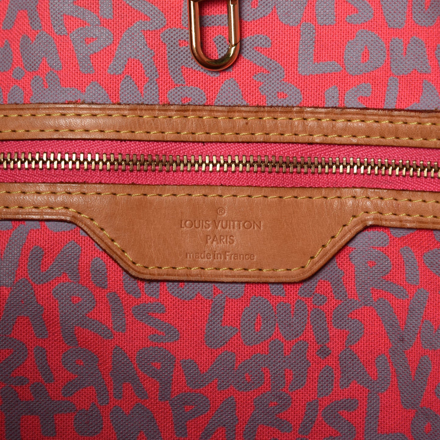 Monogram Graffiti Neverfull GM Fuchsia