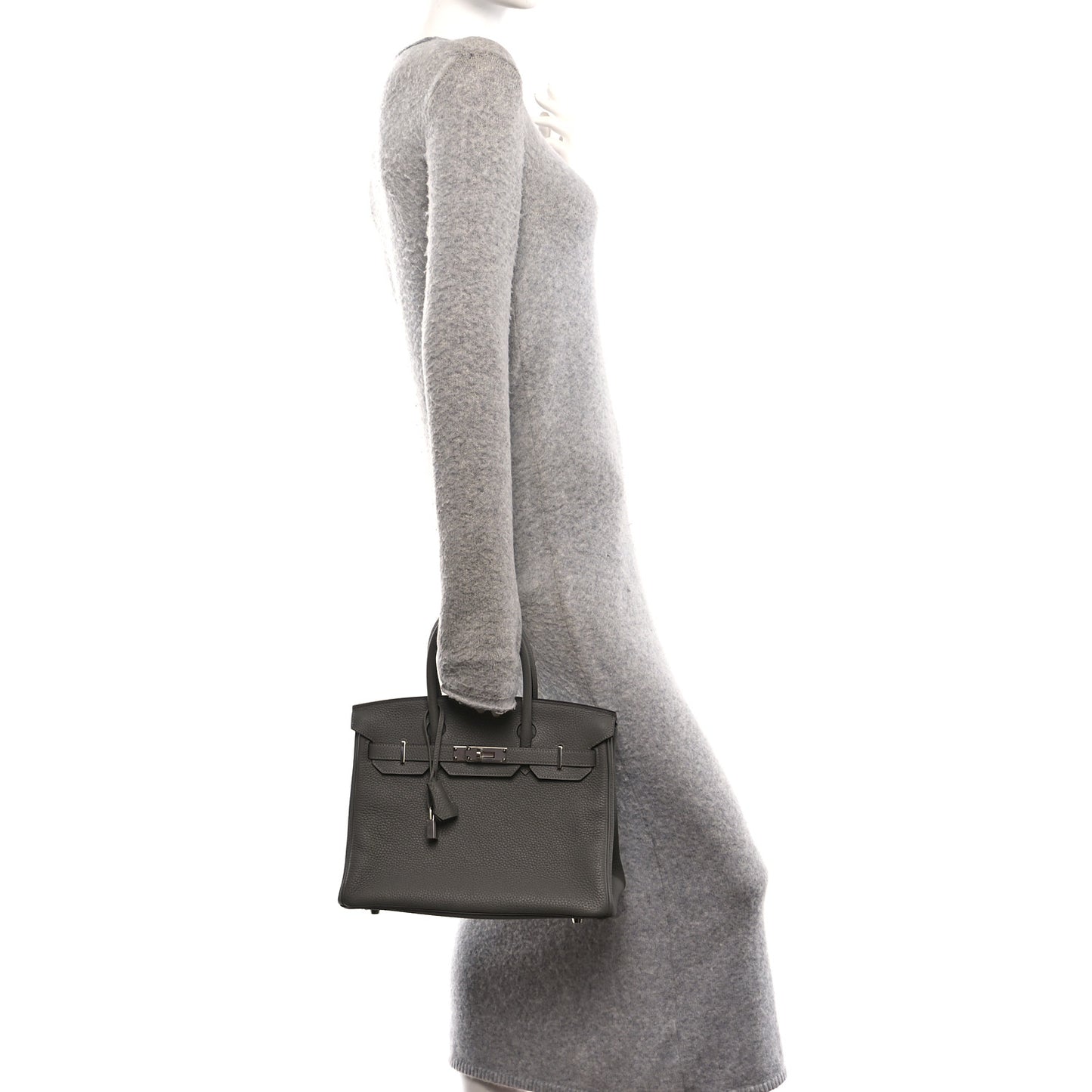 Togo Birkin 30 Gris Meyer
