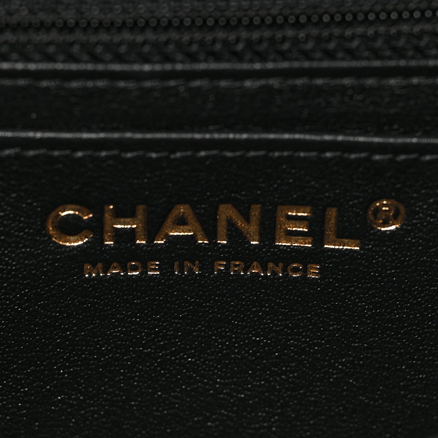 Lambskin Quilted Mini Rectangular Flap Black White