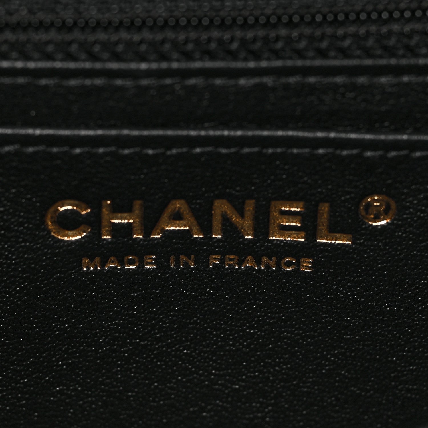 Chanel Lambskin Quilted Mini Rectangular Flap Black White 6 of 9