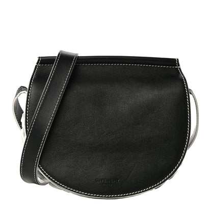 Givenchy Calfskin Mini Infinity Saddle Bag Black White 1 of 12