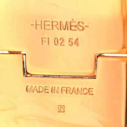 Hermes Enamel Wide Print Emile Et Une Nuit Clic Clac H Bracelet PM Confettis 4 of 4