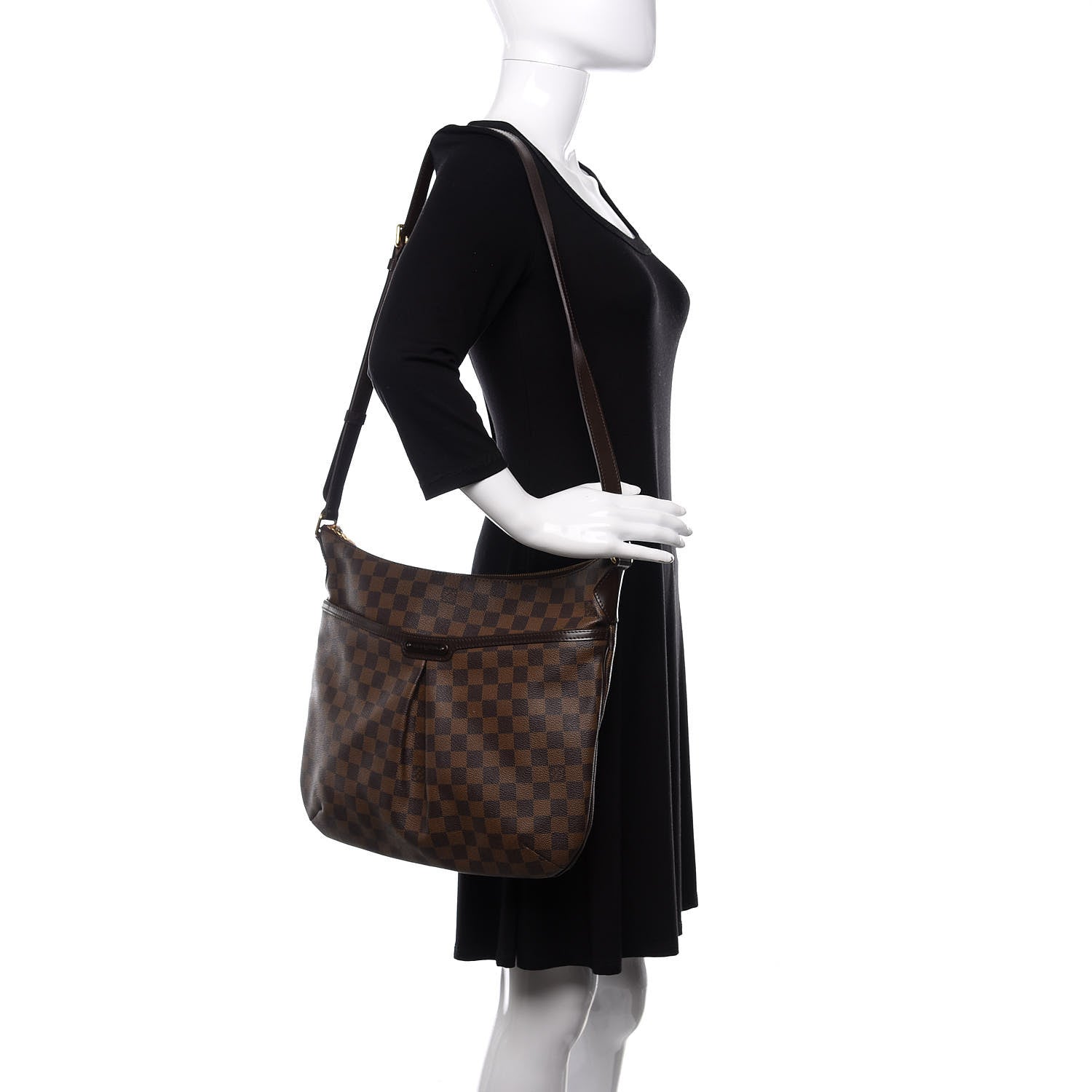 Louis Vuitton Damier Ebene Bloomsbury GM 2 of 10