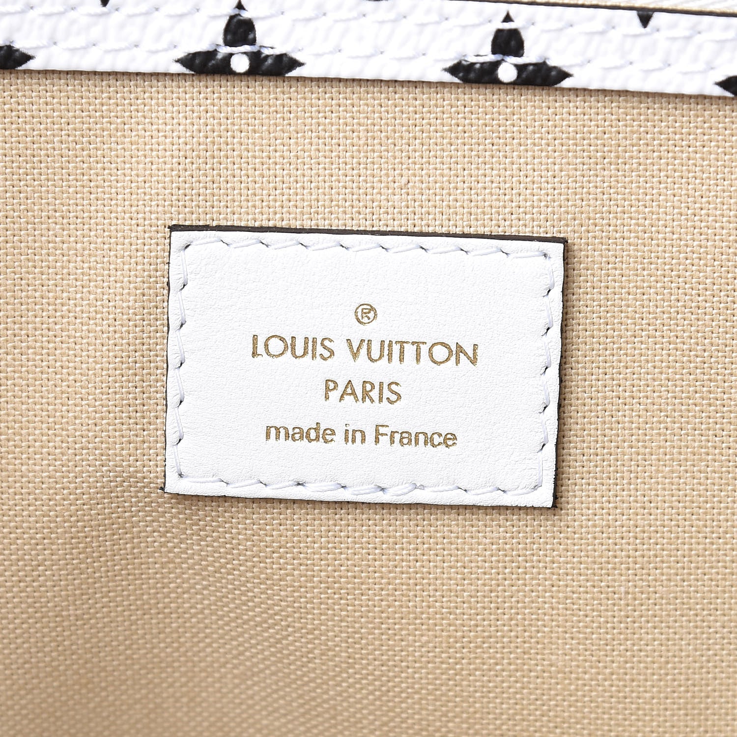 Louis Vuitton Monogram Giant Keepall Bandouliere 50 Kaki Beige 7 of 10