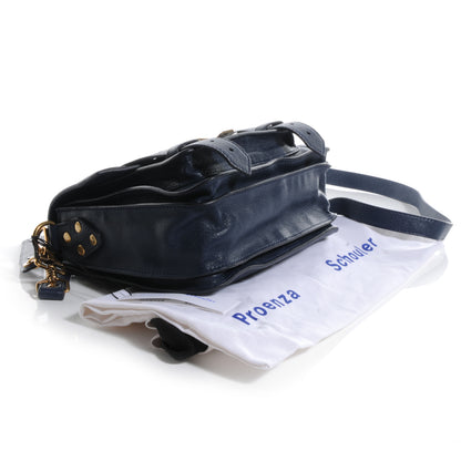 Proenza Schouler Leather PS1 Mini Pouch Messenger Bag Midnight 4 of 11