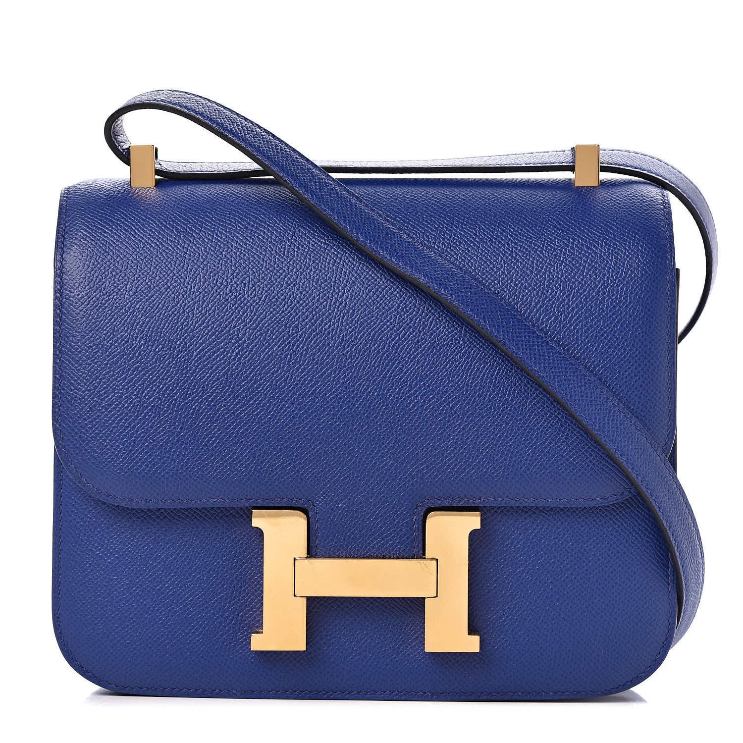 Hermes Epsom Constance 24 Bleu Electrique 1 of 26