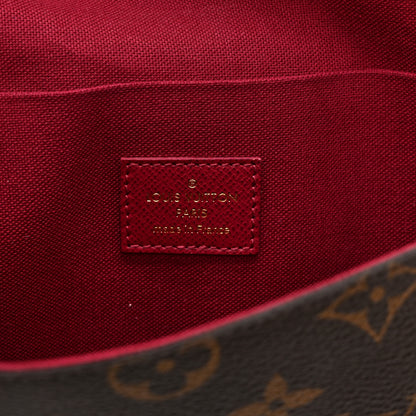 Louis Vuitton Monogram Pochette Felicie Chain Wallet Fuchsia 7 of 10