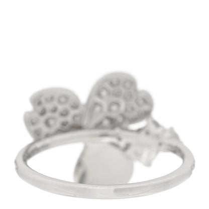Tiffany Platinum Diamond Paper Flowers Mixed Cluster Ring 49 5 3 of 5