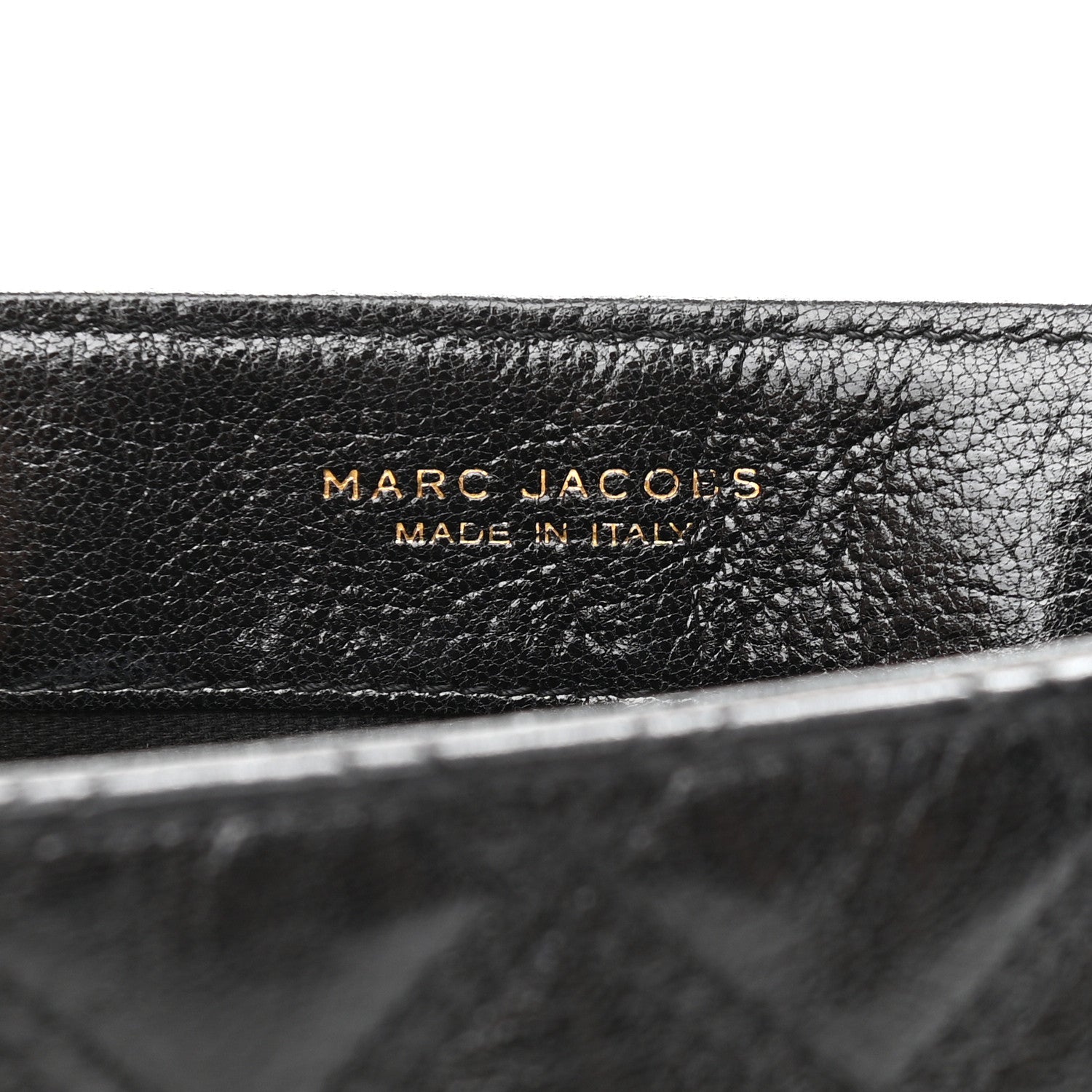 Marc Jacobs Lacquered Lambskin Baroque The Large Single Flap Black 6 of 12