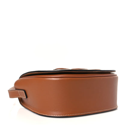 Celine Smooth Calfskin Cuir Triomphe Folco Crossbody Bag Tan 4 of 10