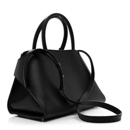 Salvatore Ferragamo Calfskin Small Hug Bag Black 3 of 10