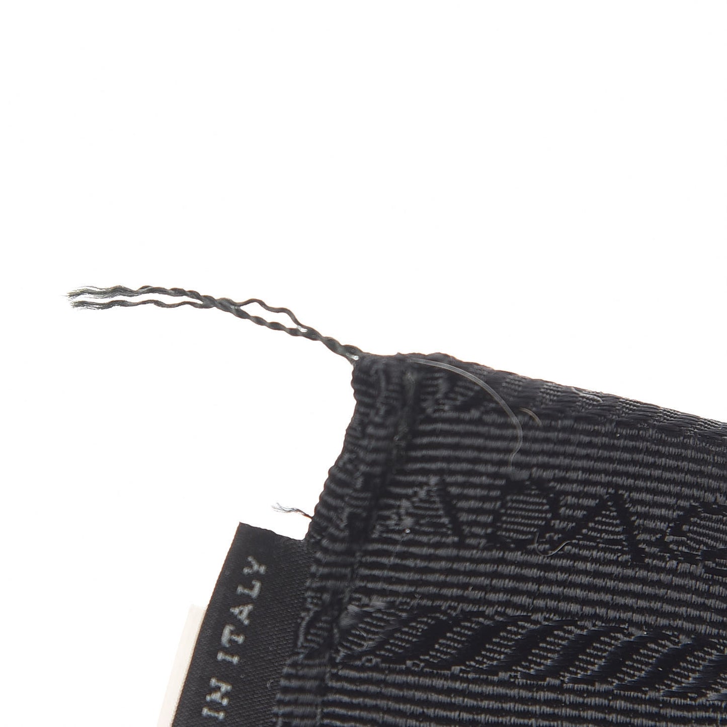 Tessuto Nylon Gaufre Shopping Satchel Black
