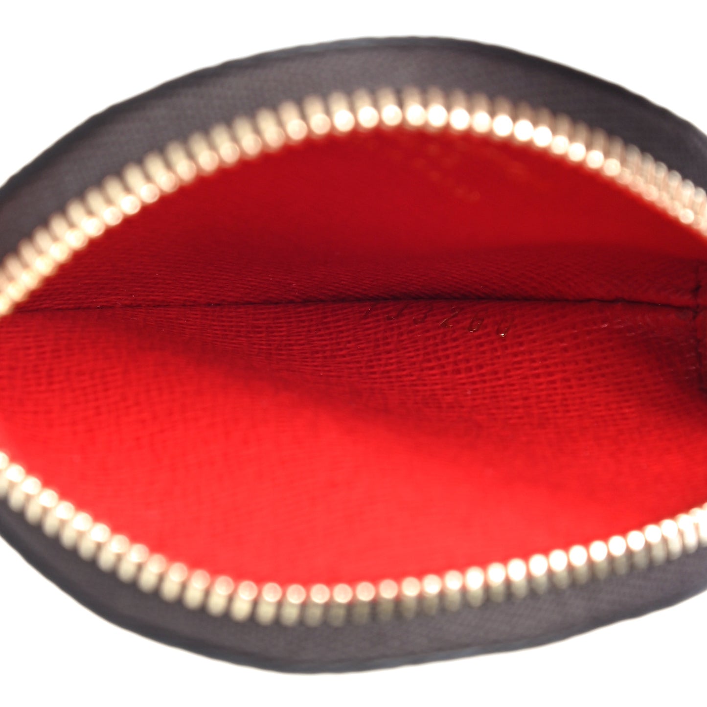 Monogram 2020 Christmas Animation Bumper Cars Round Coin Purse Coquelicot