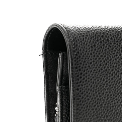 Chanel Caviar Timeless CC Wallet on Chain WOC Black 10 of 13